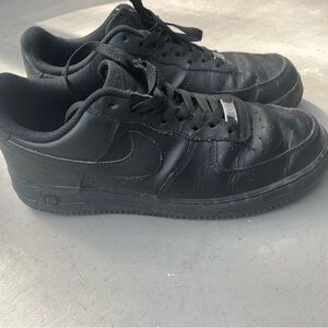 Black Nike Air Force 1 Sneakers